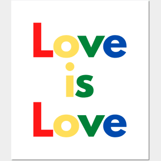 Love is love | Ally | LGBTQ | Queer Posters and Art